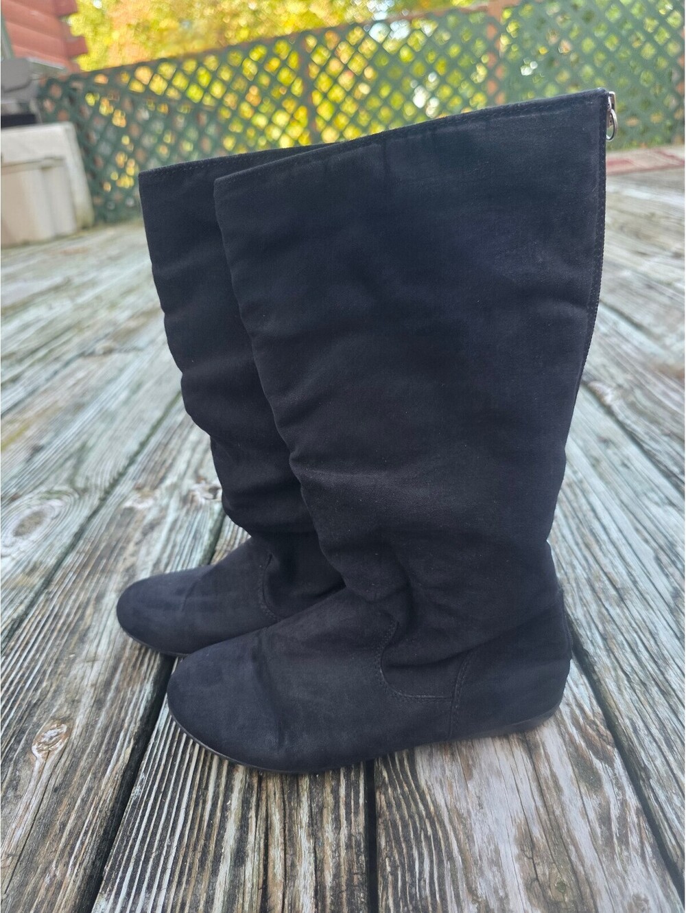 Kids Black soft boots